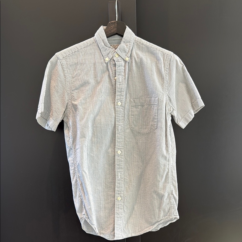 Men's J.Crew Classic Gray Striped Shirt